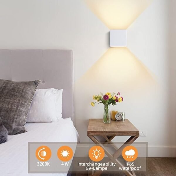 Indoor Outdoor LED Wall Light - Image 2