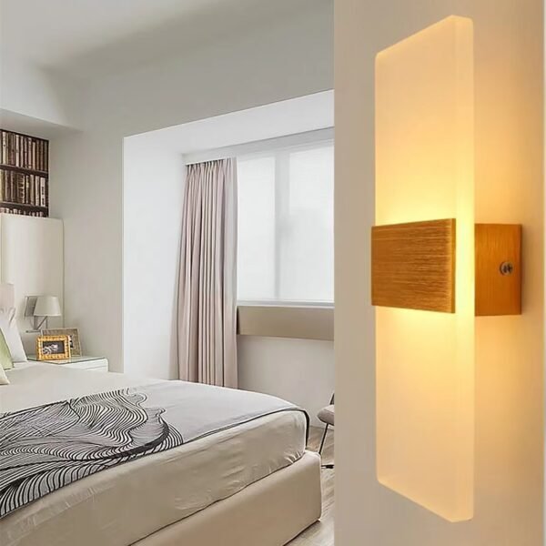 LED Acrylic Wall Light Warm - Image 6