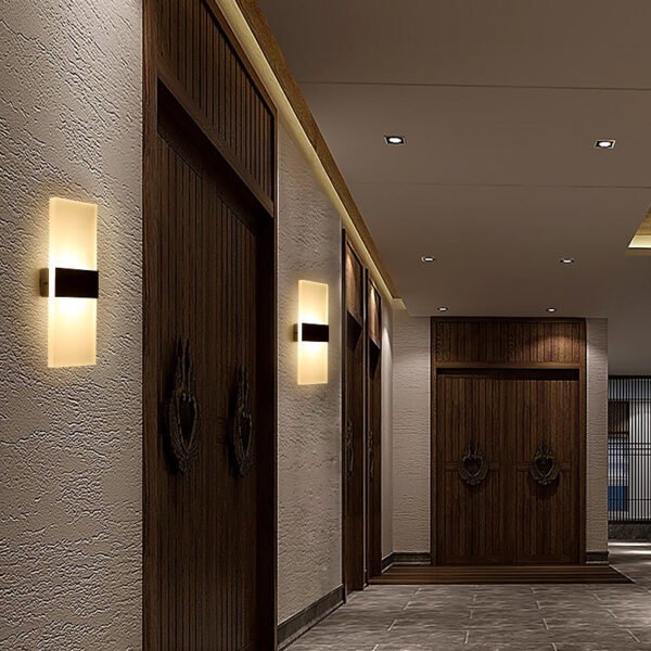 LED Acrylic Wall Light Warm - Image 4