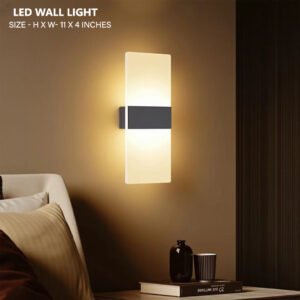 LED Acrylic Wall Light Warm